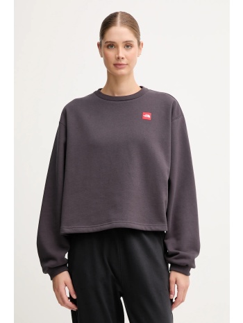 μπλούζα the north face redbox χρώμα γκρι, nf0a8efy0sa1