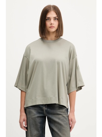 βαμβακερό μπλουζάκι adidas soft lux χρώμα πράσινο, jw5068