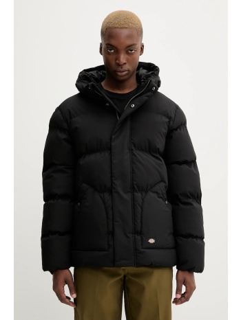 μπουφάν dickies χρώμα μαύρο, dk0a87oh 100% πολυεστέρας