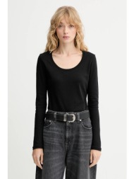 βαμβακερή μπλούζα με ...