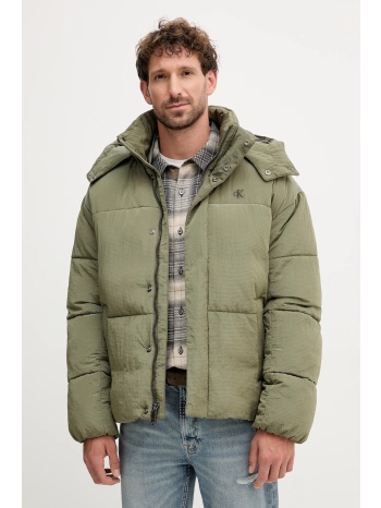μπουφάν calvin klein jeans χρώμα πράσινο, lv04rd513g κύριο
