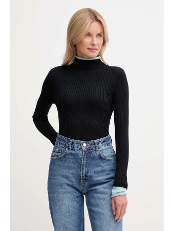 πουλόβερ με προσθήκη μαλλιού calvin klein jeans χρώμα