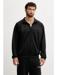 μπλούζα calvin klein performance χρώμα: μαύρο, lvgmf5w311 100% πολυεστέρας