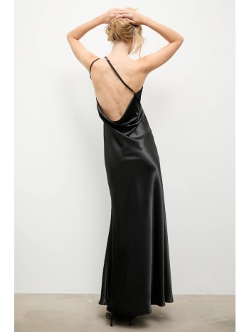 φόρεμα answear.lab χρώμα μαύρο 70% βισκόζη, 30% πολυεστέρας