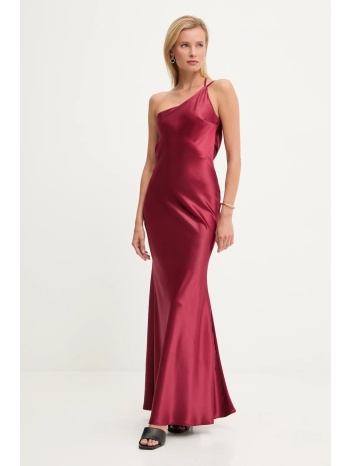 φόρεμα answear.lab χρώμα μπορντό 70% βισκόζη, 30%