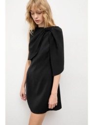 φόρεμα answear.lab χρώμα: μαύρο 100% πολυεστέρας