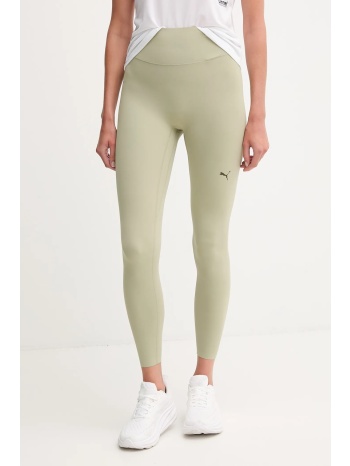 κολάν προπόνησης puma χρώμα πράσινο, 527463 82% νάιλον