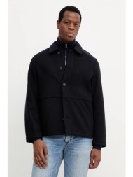 παλτό με προσθήκη μαλλιού marc o`polo χρώμα: ναυτικό μπλε, 5000006852 κύριο υλικό: 54% μαλλί, 40% πο