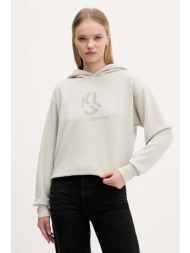 βαμβακερή μπλούζα karl ...