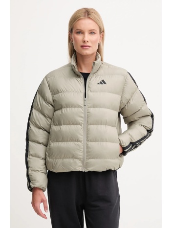 μπουφάν adidas essentials climawarm χρώμα πράσινο, jx7809
