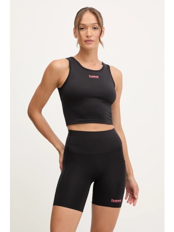 τοπ προπόνησης hummel χρώμα μαύρο, 230082 78%