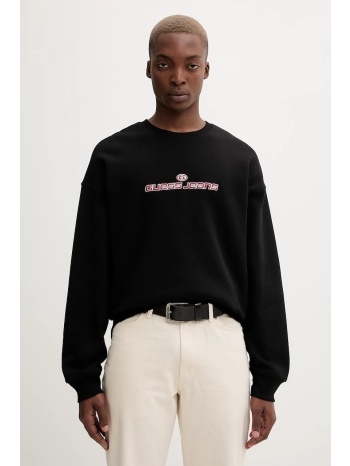 μπλούζα guess jeans χρώμα μαύρο, m5bq24 k9v31 85% βαμβάκι