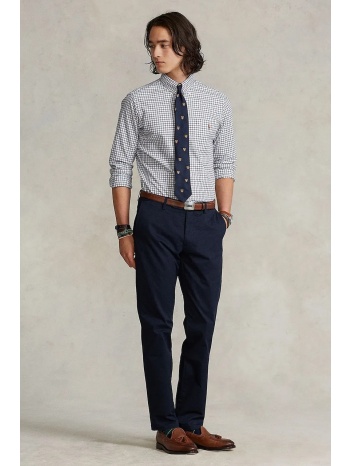 παντελόνι polo ralph lauren χρώμα ναυτικό μπλε, 710675544