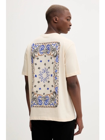 βαμβακερό μπλουζάκι desigual back panel paisley ανδρικό