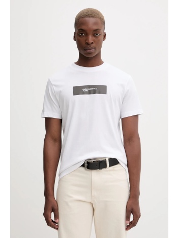 βαμβακερό μπλουζάκι karl lagerfeld jeans ανδρικό, χρώμα