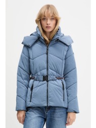 μπουφάν desigual lyn χρώμα: μπλε, 25wwew60 κύριο υλικό: 100% πολυαμίδιο
φόδρα: 100% πολυαμίδιο
ένθετ