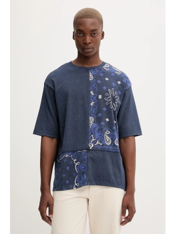 βαμβακερό μπλουζάκι desigual back cutting pai ανδρικό