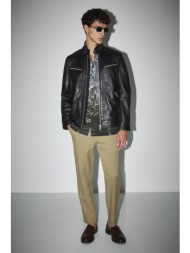 δερμάτινο μπουφάν medicine ανδρικά, χρώμα: μαύρο κύριο υλικό: 100% φυσικό δέρμα
φόδρα: 100% πολυεστέ