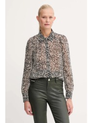 πουκάμισο morgan χρώμα: μαύρο, capital 99% πολυεστέρας, 1% μεταλλικές ίνες