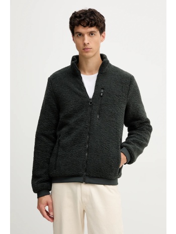 μπουφάν δυο όψεων geox ανδρικό, χρώμα πράσινο, m5675e