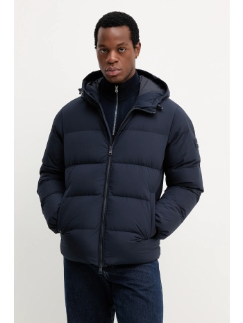 μπουφάν με επένδυση από πούπουλα tommy hilfiger χρώμα