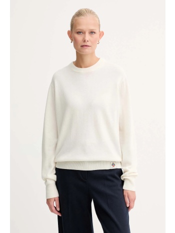 πουλόβερ κασμίρ bally χρώμα μπεζ, wkn0ba 100% κασμίρι