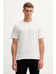 βαμβακερό μπλουζάκι bogner fire+ice mick ανδρικό, χρώμα: μπεζ, 54349760 100% βαμβάκι