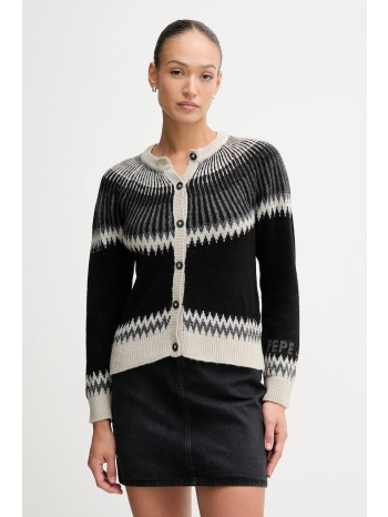 ζακέτα από μίγμα μαλλιού pepe jeans γυναικεία, χρώμα