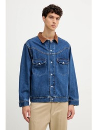 τζιν μπουφάν levi`s χρώμα: μπλε, 002wn κολάρο: 67% βαμβάκι, 33% πολυεστέρας
κύριο υλικό: 100% βαμβάκ