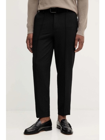 παντελόνι calvin klein χρώμα μαύρο, lv04lc427g κύριο