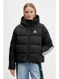 μπουφάν με επένδυση από πούπουλα adidas essentials climawarm χρώμα: μαύρο, jw3429 υλικό 1: 100% πολυ