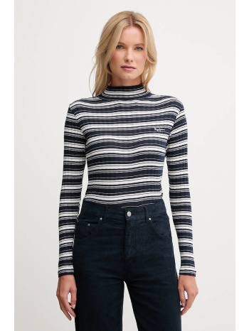 μακρυμάνικο pepe jeans χρώμα ναυτικό μπλε, pl5000040 96%