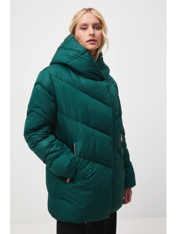 μπουφάν medicine χρώμα πράσινο κύριο υλικό 100%