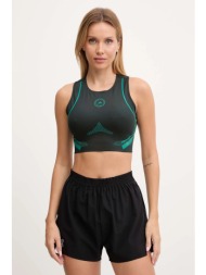 top adidas by stella mccartney χρώμα: πράσινο, jm8750 79% πολυεστέρας, 21% σπάντεξ