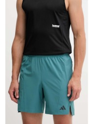 αθλητικό σορτς adidas performance d4t ανδρικό, χρώμα: τιρκουάζ, jx3169 87% πολυεστέρας, 13% ελαστάν