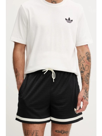 σορτς adidas originals lifestyle basketball χρώμα μαύρο