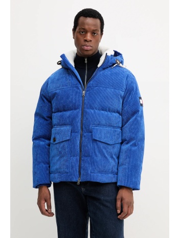 μπουφάν με επένδυση από πούπουλα tommy hilfiger χρώμα