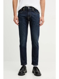 τζιν παντελόνι levi`s 512™ slim taper χρώμα: ναυτικό μπλε, 28833.1317 70% βαμβάκι, 28% lyocell, 2% ε