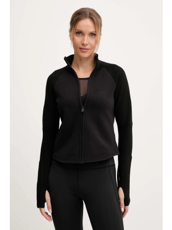 φούτερ προπόνησης calvin klein performance χρώμα μαύρο