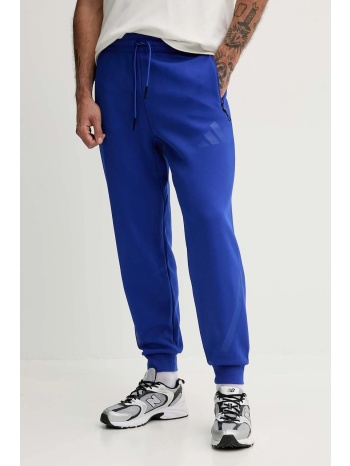 παντελόνι φόρμας adidas adidas x z.n.e ανδρικό, χρώμα μοβ