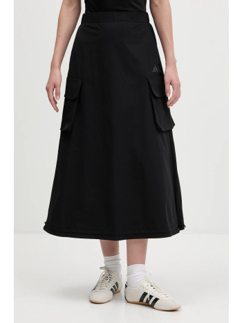 φούστα adidas city tech χρώμα μαύρο, jm8438 88%