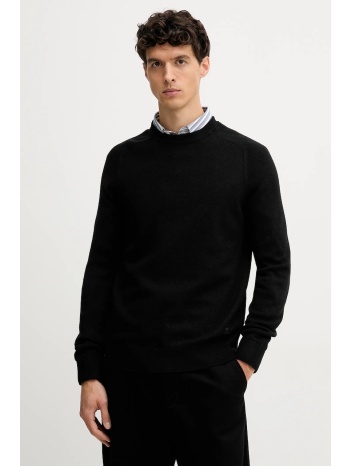 μάλλινο πουλόβερ joop! ανδρικό, χρώμα μαύρο, 30047380