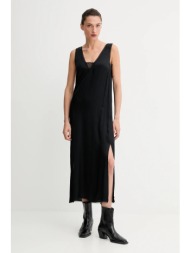 φόρεμα zadig&voltaire χρώμα: μαύρο, wwdr02556 κύριο υλικό: 100% βισκόζη
πρόσθετο υλικό 1: 100% πολυα