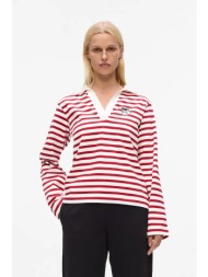 βαμβακερή μπλούζα με ...