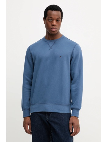 μπλούζα tommy hilfiger χρώμα μπλε, mw0mw40000 κύριο υλικό