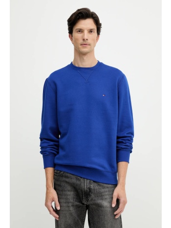 μπλούζα tommy hilfiger χρώμα μπλε, mw0mw40000 κύριο υλικό