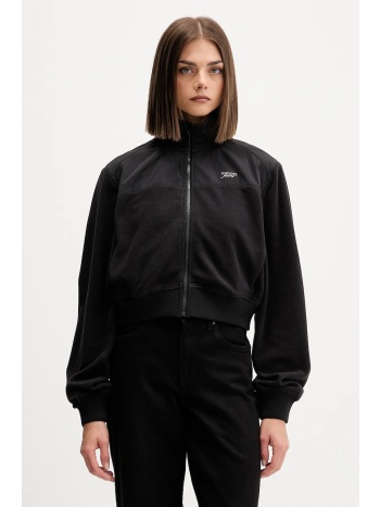 μπλούζα tommy jeans χρώμα μαύρο, dw0dw21606 κύριο υλικό