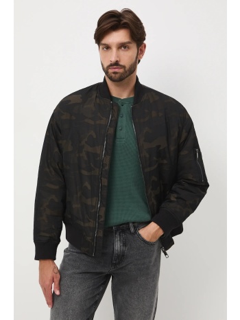 μπουφάν bomber medicine ανδρικά, χρώμα μαύρο κύριο υλικό