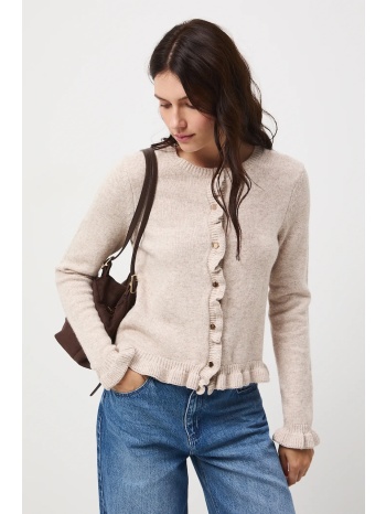 μάλλινη μπλουζα medicine γυναικεία, χρώμα μπεζ 50%