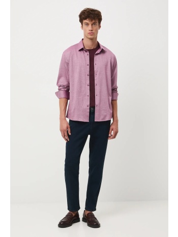 βαμβακερό πουκάμισο medicine ανδρικά, χρώμα ροζ 100%
